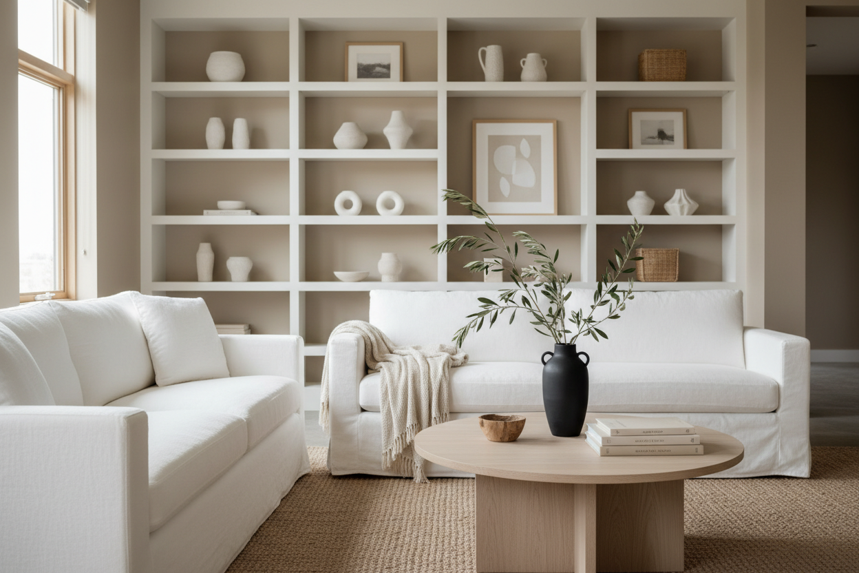 Warm Neutral Living Room